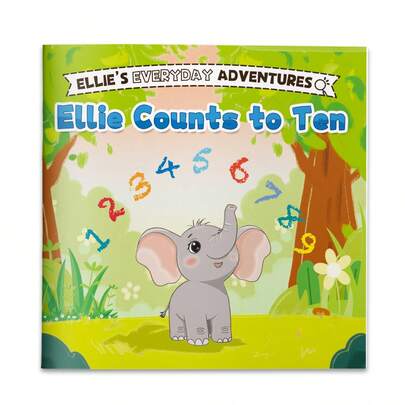 Voi Ellie "Cuộc Phiêu Lưu Đếm Số" – Bộ sách tương tác giúp nhận biết số và tư duy logic, sách bán chạy nhất.