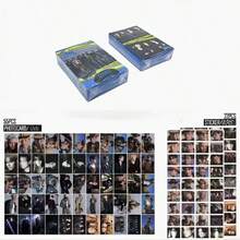 1pc Pop Group E N New Album Photo Cards, Games & Collection Set, Includes 55pcs LOMO Cards + 72pcs Mini Stickers, Idol Merchandise, Suitable As Birthday Gift For Pop Music Fans - Multicolor - View 6