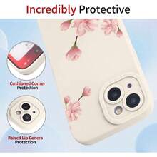 Liquid Silicone Case For Samsung Galaxy A17 5G/4G, Ultra-Thin, Elegant, Floral And Cute Cartoon Pattern, Mobile Phone Case, Soft TPU Bumper Shockproof, 41812728 - 深灰色 - 查看 5