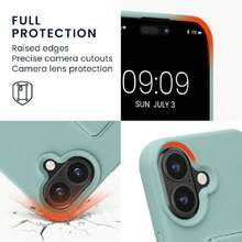 Compatible Case For Apple 16 - Mobile Phone Case With Stand And Finger Grip Mint, 41876143 - 淡紫色 - 查看 5