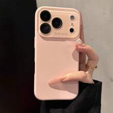 简约粉色心形手机壳,兼容 17 Pro Max/17 Pro/17 Air/17/16 Pro Max/16 Pro/16/16 Plus/15/15 Pro Max/15 Pro/15 Plus/11/12/13/14 Pro Max/11 Pro/11 Pro Max/12 Pro/12 Pro Max/13 Pro/13 Pro Max/14 Pro/14 Pro Max/14 Plus,男女皆宜的创意设计 - 粉紅色-新款進化版 - 查看 6