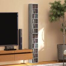 Set Of Two 102 CD Storage Units - Cement Grey - Cement Grey - View 9