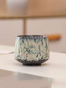 1pc 180ml Ceramic Coffee Cup With Reactive Glaze, Creative Espresso Cup, Latte Art Cup, Italian Espresso Cup, Afternoon Tea Cup, Ceramic Latte Art Cup, Latte Cup, Hanging Ear Coffee Cup For Home, Macchiato Cup, Easy To Clean, Couple Coffee Cup, Simple Breakfast Cup, Holiday Gift - Multicolor - View 15