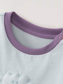 mini bala Cotton Mesh Kids T-Shirt Breathable Quick Dry Lightweight Summer Top For Baby & Toddlers 2026 - Ice Blue - View 6