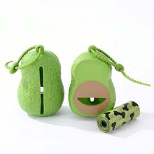 New Pet Supplies Dog Poop Bag Dispenser, Avocado & Fruit Funny Waste Bag Holder - View 4