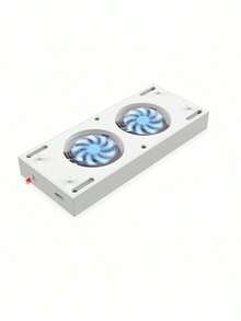 1 Set DOBE TYX-0658 White Base With LED Indicator Cooling Fan Stand For X-Series S Console - White - View 9