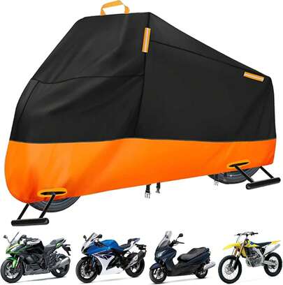 Funda Protectora para Motos y Bicicletas impermeable y con Repelente UV