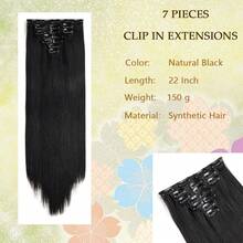Wig Tools - S-Noir naturel - Voir 5