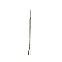 1 cái kìm đẩy biểu bì và cắt móng hai đầu bằng kim loại bạc, dụng cụ tẩy sơn gel chất lượng salon bằng thép không gỉ, dụng cụ làm sạch móng tay và móng chân chuyên nghiệp bền bỉ. - Bạc - Xem 11