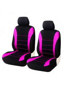 2pcs Car Front Seat Covers, Seat Protector Cushion, Dust-Proof Decorative New Design - Style a - View 12