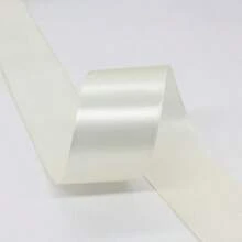 1 Rollo de cinta de satén de poliéster color champán, adecuada para embalaje de cajas de regalo, cajas de dulces, cajas de pasteles, decoración de flores, DIY de rosas, accesorios de ropa (puede haber una ligera diferencia de color debido al teñido a máquina) - Champán - View 5