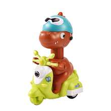 Cute Cartoon Dinosaur Motorcycle Toy, Suitable For Children 3+ Years Old, Available In 3 Colors, Fun And Adorable Design - Multicolor - View 11