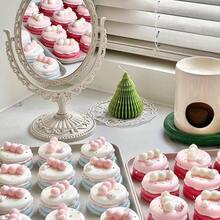 This Soy Milk Cake Squeezing Toy Is Made Of Soft, Slow-Rebound Material, With Realistic And Comfortable Touch. It Can Effectively Relieve Stress And Anxiety, And Help You Relax. - Multicolor - View 2