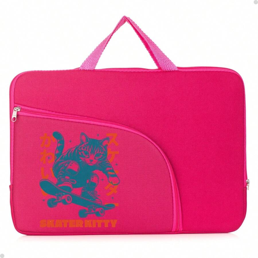 Stylish High-Quality Laptop Bags For College Use - Hot Pink - View 1
