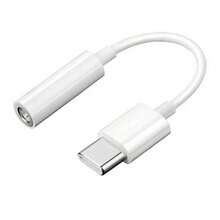 1-3入 USB C 轉 3.5mm 音訊耳機插孔轉接線，高品質音訊轉換器，相容於 Phone 17/16 Pro Max/16 Pro/16 Plus/16/15/ 系列裝置 Type-C 轉接線 - 白色 - 查看 8