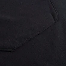 Under Armour 男士连帽卫衣，Pjt Rock Hwt Terry HD套头衫，休闲舒适运动上衣，1380152-001 - 黑色 - 查看 4