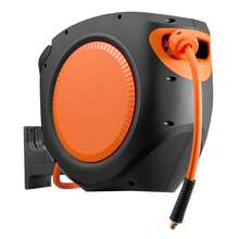 Uimoso Retractable Hose Reel 80 FT X 3/8 Inch Hybrid Hose, 300 PSI - 1 - View 11