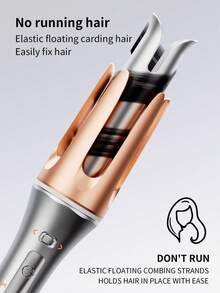 It-Curl 一键式即时卷发器，自动卷发棒，25mm/32mm 两种尺寸，三档温度可调，快速加热，双向旋转，自动断电，防烫伤，旋转式卷发棒，一键式即时卷发器，适用于毕业、生日、节日、夏季、秋季等各种场合的发型设计。 - 彩色 - 查看 5