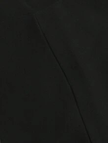 Nuova uscita primavera ed estate: T-shirt nera da uomo con vestibilità morbida e stampa audace sul retro, perfetta per l'uso quotidiano in stile casual e per attività sportive - nero - Visualizzare 6