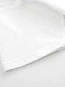 Sudadera de Pelo Polar para Mujer con Cuello Redondo - Suelta, Estiliza la Figura, Versátil, Cálida para Outfits de Navidad Estoy bien con Cabeza Garabato Nuevo para 2025  Adecuado para - Blanco - Ver 7