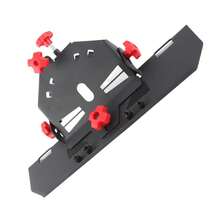 Máquina biseladora de azulejos, herramienta biseladora de azulejos de cerámica de 45 grados para amoladora angular 115 125, tornillo y tuerca rojos - B - Ver 1