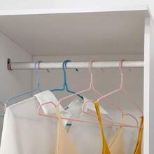 Open Wardrobe On Wheels Bedroom Wardrobe With Clothes Hanging Rail 3 Storage Shelves Mobile Garment Rack For Cloakroom Hallway White - White - View 8