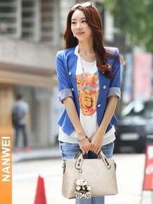 Women Bag Sets - Beige - View 6