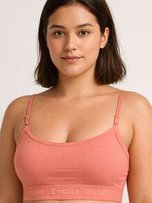 Kit Of 4 Women's Microfiber Sports Bras, Plain Fitness/Gym Tops - Nhiều màu - Xem 3