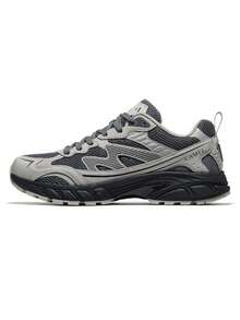 CAMEL CROWN Men's Casual Hiking Shoes, Anti-Slip, Shock-Absorbing, Breathable, New Design, Professional Outdoor Trekking And Daily Sports Shoes - Gray/Black - View 7