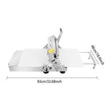 kangten Dough Rolling Machine W/ Wide Metal Gears, Manual Dough Roller Adjustable Thickness - View 2