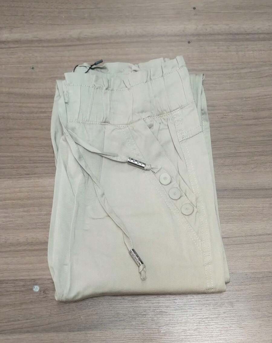 Women's High-Waisted Pants – Elegance, Comfort, And Versatility - Beige - View 1