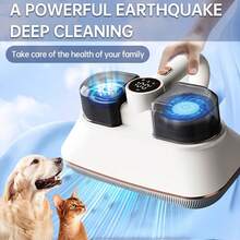 1pc Cordless Handheld Vacuum Cleaner, Strong Suction Low Noise, Washable HEPA Filter Deep Cleaning, Ideal For Mattress, Sofa And Pet Hair Removal, Perfect Mother's Day Gift, Suitable For Dry Winter Season - Multicolor - View 7