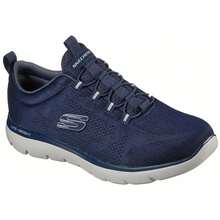 Skechers Men Casual Athletic Shoes - Blue - View 2