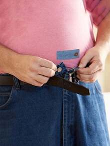 Pants Extender Buckle, Denim Waist Extender, Elastic Waist Buckle Adjuster, Belt Buckle Extender, Sewing Accessories - Multicolor - View 11