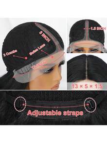 Peruca sintética afro cacheada curta ombré castanha com renda frontal de 14 polegadas, repartição em T, mechas baby hair e efeito volumoso para mulheres. - Multicolorido - Ver 10