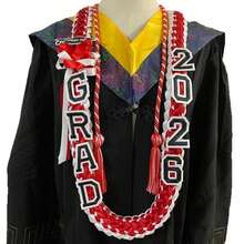 2026 Graduation Ceremony Award Wreath: Widened Double-Layer Graduation , Exquisitely Handcrafted Fabric , And Honor Cord Set - Multicolor - View 11