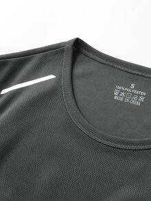 2026款男士速干运动套装，春夏健身服，无袖背心和短裤，男士运动训练服 - 灰色 - 查看 7