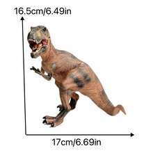 巨型恐龙玩具套装,逼真巨型恐龙玩具,适合3-5岁男孩 - 儿童生日恐龙礼物 - 栩栩如生的恐龙玩具模型,寓教于乐 - 带有手工涂绘细节的巨型恐龙模型 - 彩色 - 查看 78