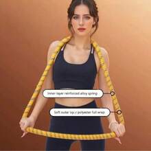 1个静音弹簧，柔软加重，适用于腰腹部，成人健身无损伤瘦身家用腹部脂肪燃烧 - 彩色 - 查看 3