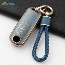 Ốp bảo vệ chìa khóa điều khiển từ xa bằng TPU cho xe hơi, phù hợp với các dòng xe CX-3 CX3 CX-5 CX5 CX7 CX-9 CX8 2 3 5 6 BL B M GJ Atenza Axela Demio - A - Xem 5