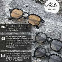 Women's Vintage Oval Square Sunglasses - Blue Light Filter And UV400 Protection - Premium Frame - Rùa Kiến Hình Bầu Dục Ánh Sáng Xanh - Xem 3