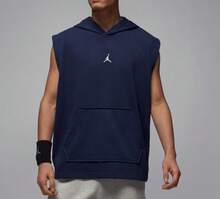 Nike New Men's Basketball Training Sports Top, Loose, Breathable, Casual Sleeveless Vest - Royal Blue - View 1