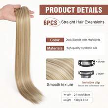 Wig Tools - Dark Blonde With Highlights - View 11