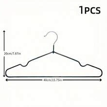 60/20/10/1 件装防滑衣架，金属衣架，节省空间，重型橡胶涂层金属丝衣架，适用于外套、衬衫、连衣裙、裤子 - 衣柜收纳架 - 彩色 - 查看 14