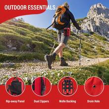 369 Ultimate Tactical Pack - Essential Outdoor Emergency Survival Equipment, Bag With Tourniquet, Scissors, Whistle, Etc. - Portable, Durable, Suitable For Hiking, Camping, Hunting, Car, Yacht, Travel - Ideal Men's Gift - Multicolor - View 8