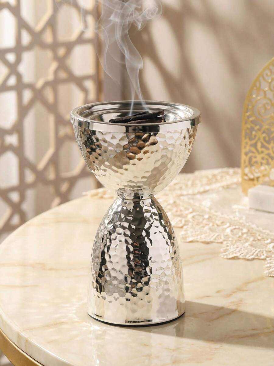 1pc/Set Minimalist Iron Aromatherapy Burner, Home Fragrance Diffuser, Home Decor, Incense Holder