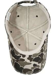 1顶男女通用水洗迷彩棒球帽，柔软帽顶，可调节帽带 - 彩色 - 查看 11