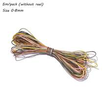 72 Nylon Segment Dyed Jade Thread Gradient Woven Bracelet Rope DIY Pendant Red Rope Chinese Knot Bead Accessory Thread - Multicolor - View 32