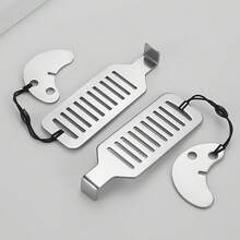 2pcs Portable Door Lock Security Device, Adjustable Portable Door Lock For Home, Hotel, Apartment, Dorm, Extra Privacy & Security, Use This Hotel And Apartment Door Blocker To Enhance Your Travel Safety, Upgrade Door Lock, Anti-Theft, Prevent Children From Opening Doors, Easy Installation Without Tools, Baby Protection Product - A - View 11