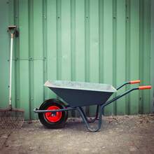 Crystals Heavy-Duty 35 Cm Pneumatic Wheelbarrow Wheel – 150 Kg Load Replacement Tyre - Wheel - View 7
